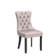thumbnail image 4 of Juego de 4 Sillas de Comedor Kiztir Tapizadas en Terciopelo Beige, 4 of 9