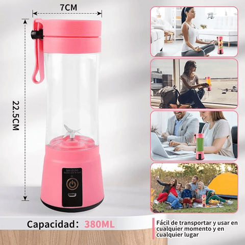 Movi - Vaso Licuadora Portátil Usb Recargable De 380Ml
