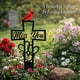 thumbnail image 5 of Placa metal cementerio recuerdo 40x20 cm decoración tumba te extraño corazón simpatía exterior tributo jardín, 5 of 8
