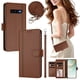 thumbnail image 2 of Funda Cartera para Samsung Galaxy S10 Plus con Bolsillo para Billetes, Marrón, 2 of 6