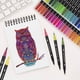thumbnail image 5 of 60 Marcadores Doble Punta Lapices Colores Negro, 5 of 7