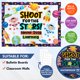 thumbnail image 2 of Recortes decorativos Decorably – 62 piezas con temática espacial, 2 of 6