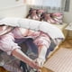 thumbnail image 1 of Charlotte Linlin Bed Duvet Cover Funny Anime Cartoon Bedding Sets Lightweight 3 Piece Comforter Sets, 1 of 5