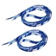 thumbnail image 3 of 1 Par Cordones De Punto Para Patines Patines De Hockey Pato Azul, 3 of 3