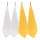thumbnail image 1 of Toallas faciales de algodón - Toallitas faciales ultra suaves para baño, 35 x 35 cm, paquete de 4, color gris, 1 of 5