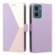 thumbnail image 4 of Funda Cartera Tricolor para Motorola Moto G05 con Soporte, Morado, 4 of 6