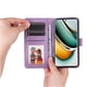 thumbnail image 2 of Funda tipo cartera FOXDOCK para Realme 11 Pro Plus , diseño girasol en relieve, cuero PU, cierre magnético, soporte y tarjetero, 2 of 5