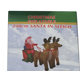 thumbnail image 3 of Inflable Navideño Papá Noel en Trineo con Renos, 3 of 3