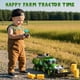 thumbnail image 5 of Tractor de juguete RC Funwee con luces, música y remolque para niños, 5 of 7