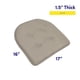 thumbnail image 2 of Cojín para silla Sweet Home Collection, espuma viscoelástica en forma de U, 2 of 6