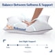thumbnail image 4 of Juego de 2 almohadas JollyVogue, tamaño queen, suaves para dormir, 4 of 8
