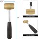 thumbnail image 4 of Martillo The Beadsmith Cabeza de Latón 25 cm 0,9 kg Cara de 38 mm, 4 of 7