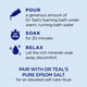thumbnail image 4 of Baño espumoso Dr. Teal's con sal pura de Epsom, lavanda y eucalipto, 1 litro, 4 of 9