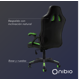 thumbnail image 4 of Silla Gamer Nibio Neon Reclinable Cuero PU Verde, 4 of 4