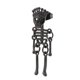 thumbnail image 1 of Halloween Punk Skull Head Skeleton Earring Stud fiesta traje negro, 1 of 5