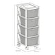 thumbnail image 3 of Cajonero de Rattan Mocca / 4 Cajones, 3 of 4