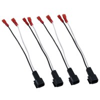 Magideal - 4 Piezas De Arneses Para Altavoces De Automóvil, Repuesto De Reparación, Resistente, De Alto Rendimiento, De Primera Calidad Para F 450, F 250, F 350,