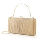 thumbnail image 1 of Bolso de noche plisado Kseymeir Clutch Purse para mujer, dorado, 1 of 3
