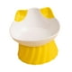 thumbnail image 1 of Cuenco Para Gatos, Dispensador Inclinado, Platos Para Gatos Elevados Antideslizantes Para Viajes, Cachorros, Amarillo, 1 of 5
