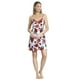 thumbnail image 1 of Camisola Satin Estampado Rosas Pabilo, 1 of 3