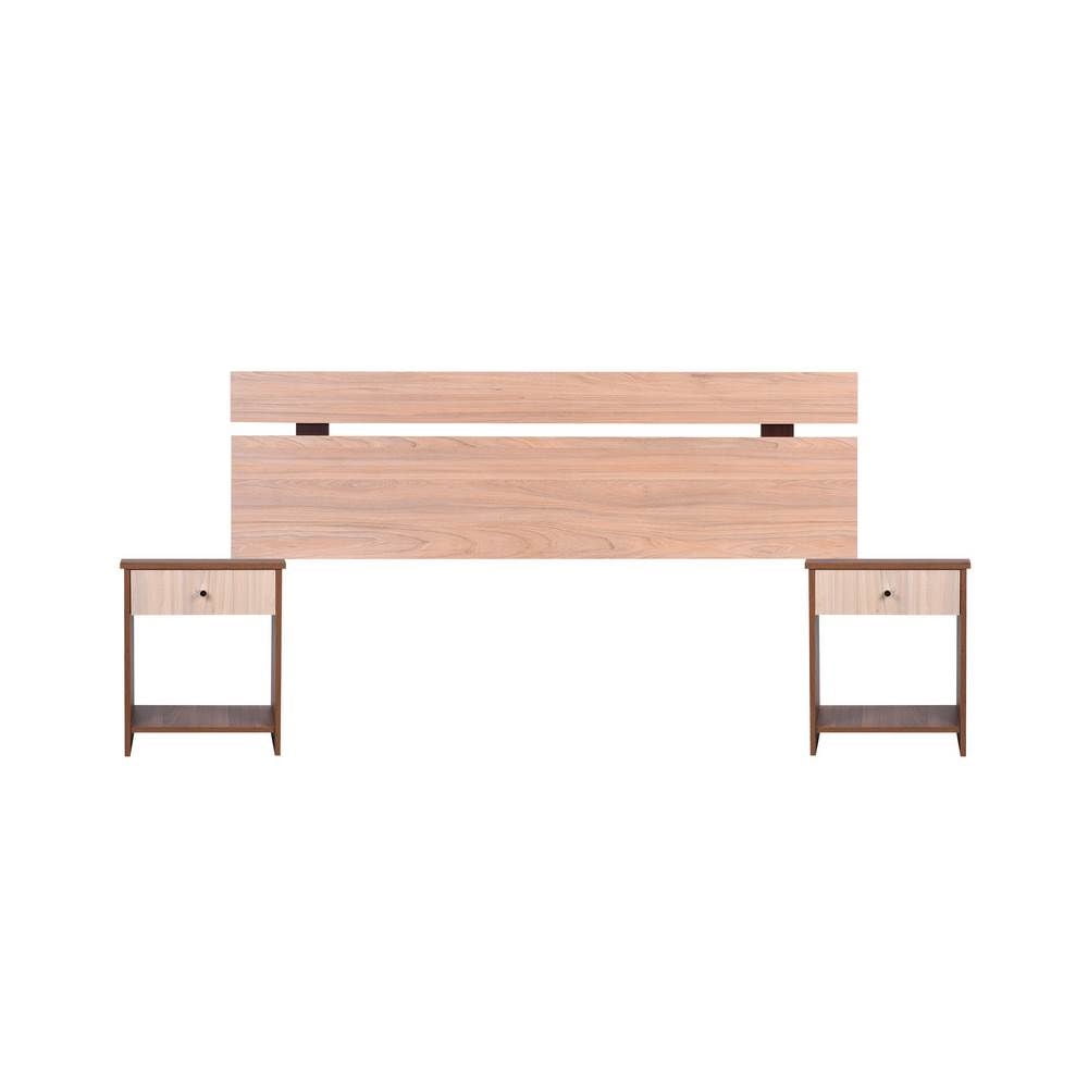 Cic - Respaldo Y Velador Olmo 2 Plaza