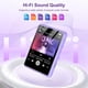 thumbnail image 4 of Reproductor MP3 ZAQE 128 GB Bluetooth 5.4 Pantalla de 2,4" Radio FM, 4 of 7