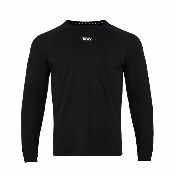 Polera Tilki Manga Larga Poly Lehinde Negra Tenis Padel