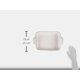thumbnail image 3 of Bandeja rectangular Le Creuset Heritage 3.8 L blanca, 3 of 3
