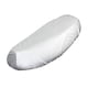 thumbnail image 5 of Funda Para Asiento De Motocicleta Motos Impermeable Protector De Almohadilla Para Ciclomotores Plata 2XL, 5 of 5