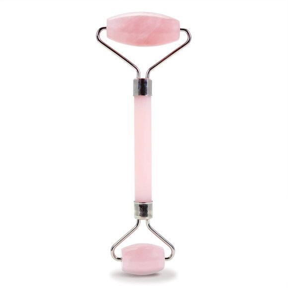 Rodillo facial Plum Beauty Rose Quartz para piel joven