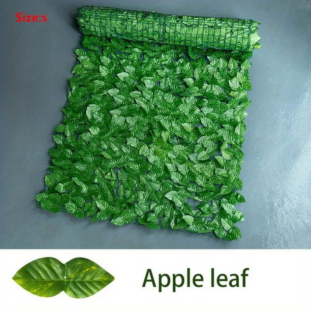 Transform Your Outdoor Garden with our Artificial Faux Ivy Hedge Leaf Privacy Screen - Perfect for Privacy, Decoration and Photo Props!
