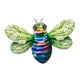 thumbnail image 4 of Abeja Hierro Decoración De Pared Obra De Arte Adorno Arte De Abeja Para Dormitorio Patio Jardín Verde, 4 of 5