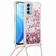 thumbnail image 1 of Funda FOXDOCK para OnePlus Nord N200 5G con Cuerda Ajustable, Brillo Líquido, Protección Antigolpes y Lente – Ideal para Regalo, 1 of 6