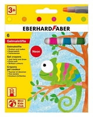 Tienda Lillifee - 6 Gel Crayones Neon De Eberhard Faber