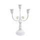thumbnail image 5 of Candelabro De Metal Para Centro De Mesa, Candelabro Cónico Para Comedor, Eventos En El Hogar, Color Blanco, 5 of 5