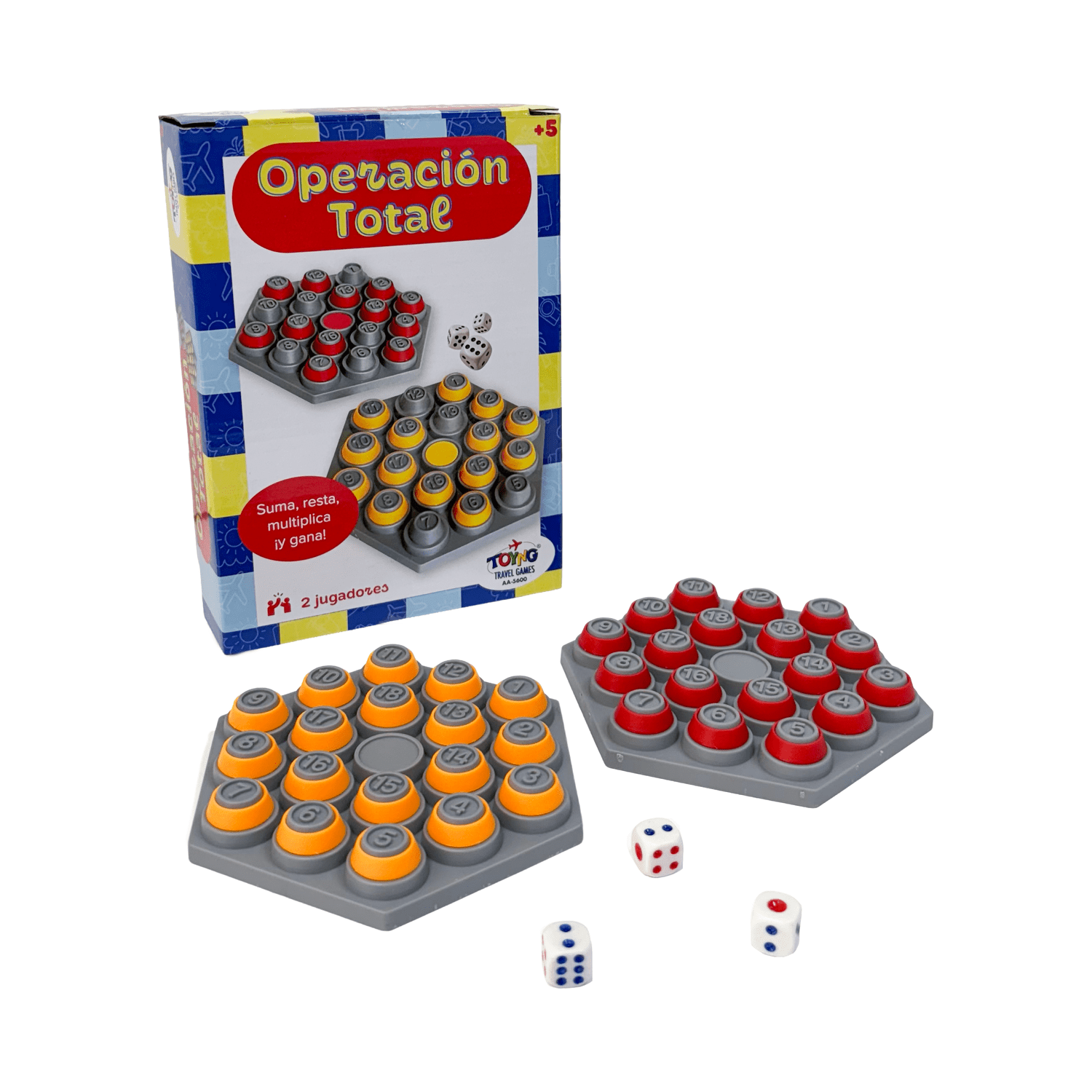 Juego De Mesa Travel Game Operación Total – Toyng