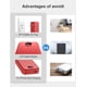 thumbnail image 3 of Power Bank aonidi de 20000 mAh con cables integrados y enchufe de pared AC, 3 of 8