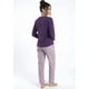 thumbnail image 2 of Pijama de mujer Polar 60.1619-MOR, 2 of 5