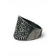 thumbnail image 2 of Anillo de plata 925 envejecida; talla 7 USA - talla 15 española, 2 of 3
