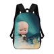 thumbnail image 1 of El Bebé Jefazo Niño Blanco-theme Backpack, Campus style schoolbag Bookbag with Adjustable Shoulder Straps And Large Zip Compartment, Unisex Travel Bags., 1 of 6
