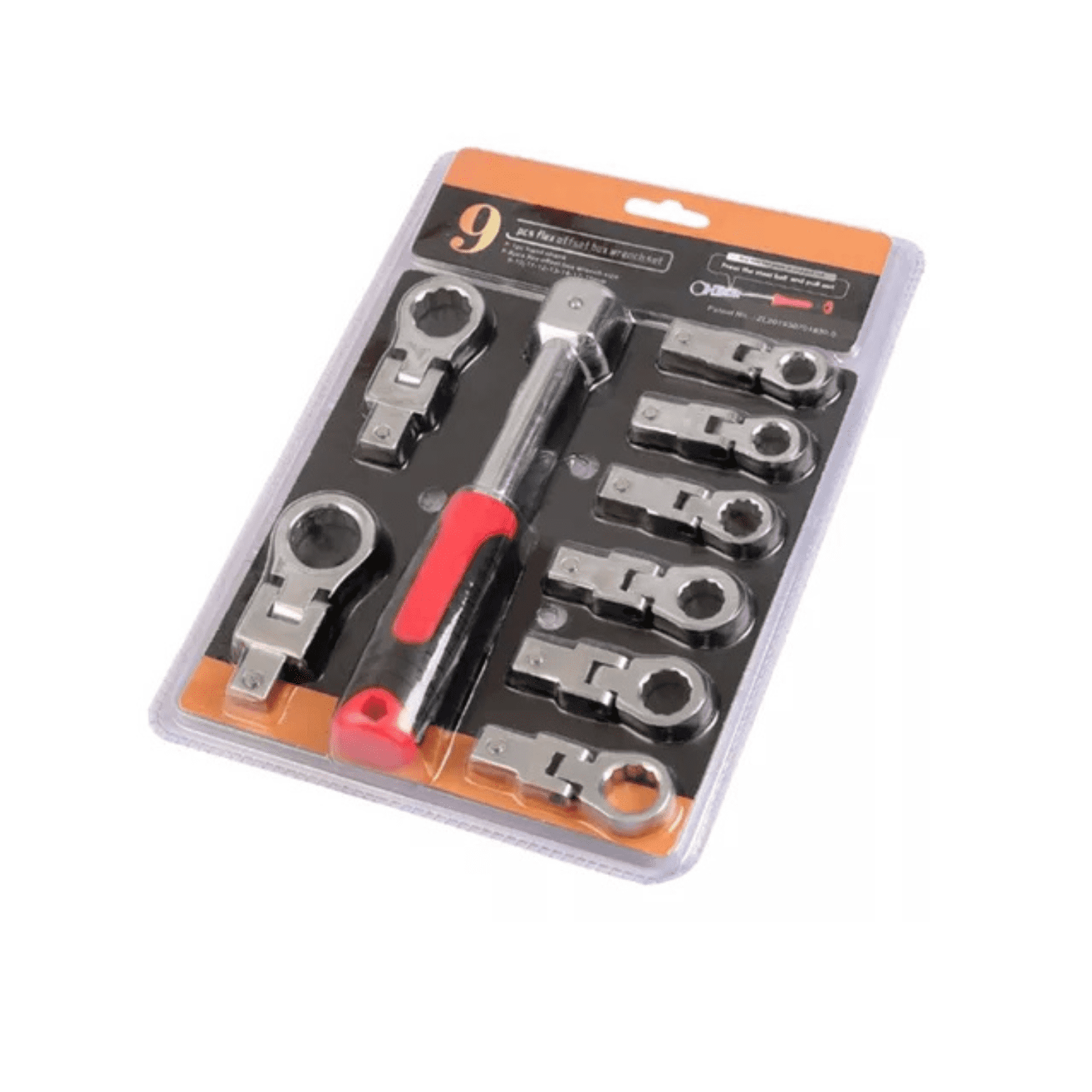 Casa Pagoda - Juego De Llaves Hexagonal Intercambiables De 9 Piezas