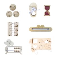 Magideal - Tablero Ocupado Para Niños, Tablero A Juego, Accesorios Diy, Material, Tablero De Actividades De Aprendizaje Para Niños En Edad Preescolar, Regalos De