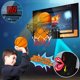 thumbnail image 2 of Aro de baloncesto TREYWELL para interiores, miniaro con luces LED, 2 of 6