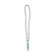 thumbnail image 3 of Macrame Boho Llavero Suave Cordón De Teléfono Llavero Para Mochila Monedero Bolso Azul, 3 of 5