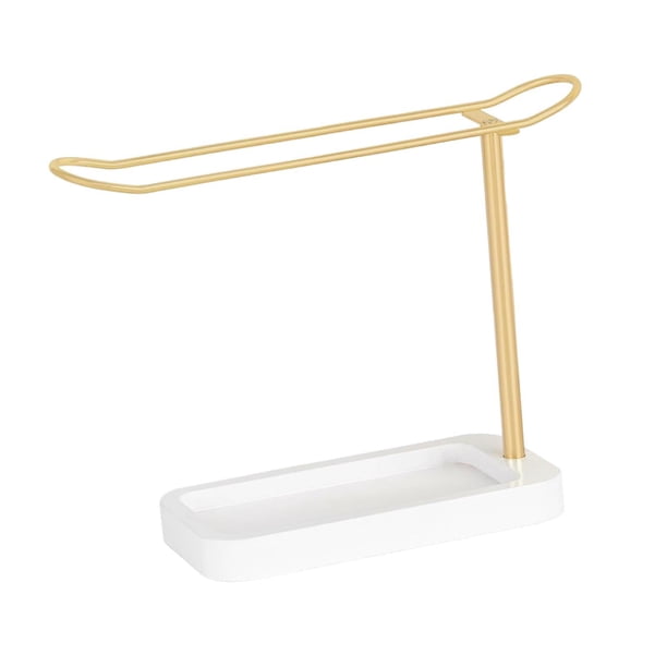 Organizador de accesorios para el cabello, soporte para diadema, bandeja para joyería de escritorio, soporte para lazos para el pelo, decoración para