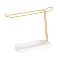 Magideal - Organizador De Accesorios Para El Cabello, Soporte Para Diadema, Bandeja Para Joyería De Escritorio, Soporte Para Lazos Para El Pelo, Decoración Para
