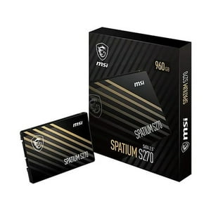 Disco Ssd Msi Spatium S270 Sata 2.5"" 960Gb 3D Nand 500Mb/S