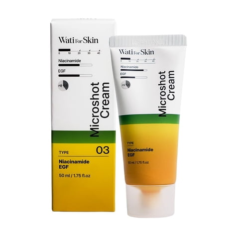 Crema Hidratante Facial Wati For Skin Niacinamida Egf Microshot