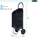thumbnail image 2 of Carro De Compras ADELAIDA Negro, 2 of 6