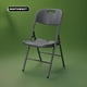 thumbnail image 4 of Silla Plegable 46x53x87cm Gris Gris Tamano Unico, 4 of 5